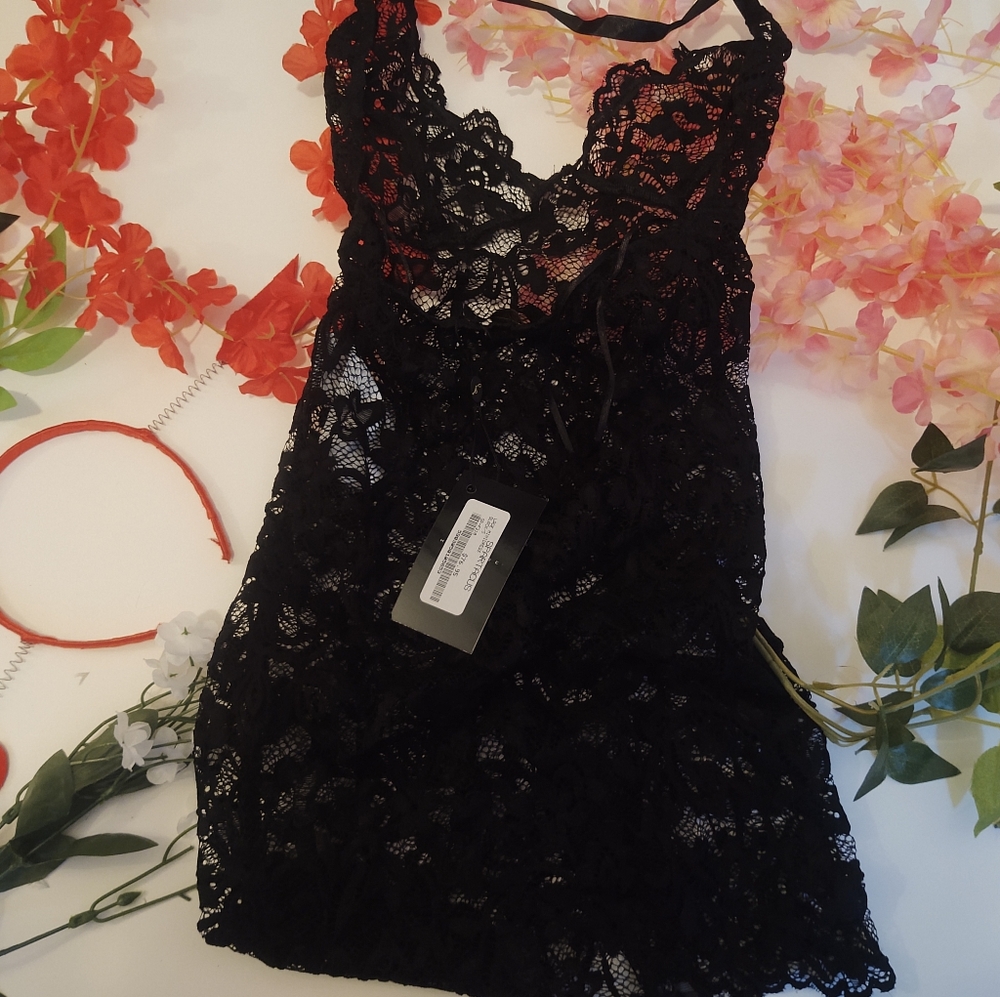 Lace Minidress